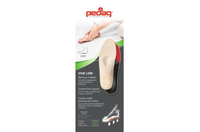 VIVA® LOW PEDAG 188 - ОРТОПЕДИЧЕСКАЯ КАРКАСНАЯ СТЕЛЬКА (НИЗКИЙ ПРОДОЛЬНЫЙ СВОД)